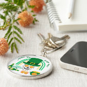 HAPPPY SAN PATRICK DAAG SLEUTELHANGER (Zijkant)