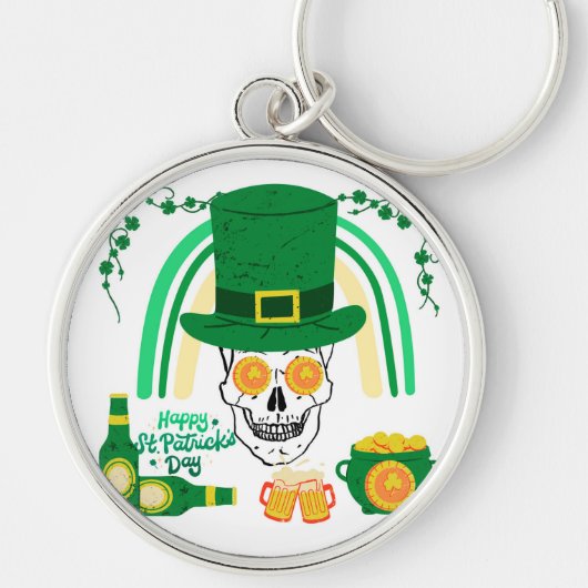 HAPPPY SAN PATRICK DAAG SLEUTELHANGER (Voorkant)