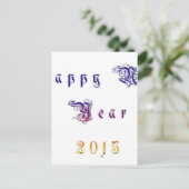 Happu Nieuwjaar 2015 Hakuna Matata wil.png Feestdagenkaart (Staand voorkant)