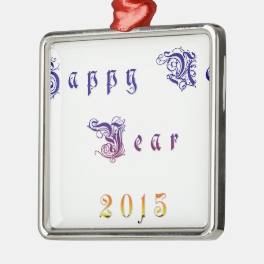 Happu Nieuwjaar 2015 Hakuna Matata wil.png Metalen Ornament (Links)