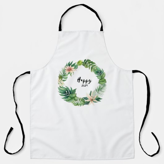Happy2025Krans All-Over Print Schort (Voorkant)
