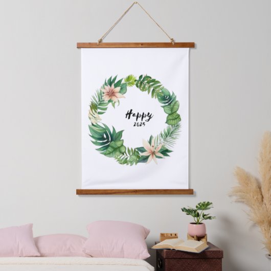 Happy2025Krans Hangend Wandkleed (Slaapkamer)