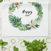 Happy2025Krans Keuken Handdoeken (Gevouwen)