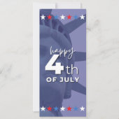 #Happy4thOfJulyFlatCard (Voorkant)