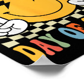Happy 100 Days 100th Day of School Teacher Kind Bo Poster (Hoek)