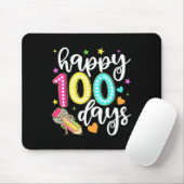 Happy 100 Days Coquette Bow Apple 100ste dag van S Muismat (Met muis)