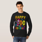 Happy 100 Days Of 3rd Grade Students 100 Days Of S T-shirt (Voorkant volledig)