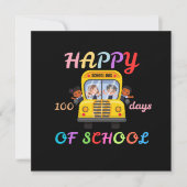 HAPPY 100 DAYS OF SCHOOL, BACK TO SCHOOL KAART (Voorkant)