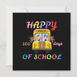 HAPPY 100 DAYS OF SCHOOL, BACK TO SCHOOL KAART