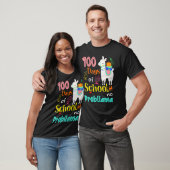 Happy 100 Days Of School No Problama School Llama  T-shirt (Unisex)