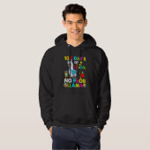 Happy 100 Days Of School No Probllama Llama 100th Hoodie (Voorkant volledig)
