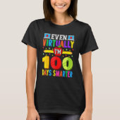 Happy 100 Days Of Virtual Students 100th Day Of Sc T-shirt (Voorkant)