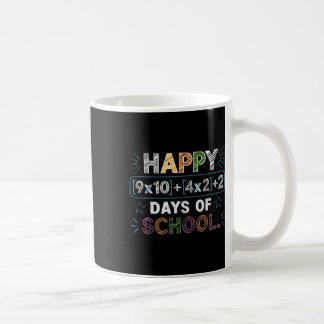 Happy 100 Days School Wiskunde Vergelijking 100ste Koffiemok