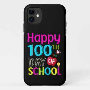 Happy-100-de-dag-van-school Case-Mate iPhone Case