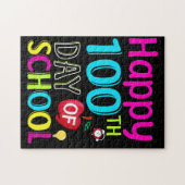 Happy-100-de-dag-van-school Legpuzzel (Horizontaal)