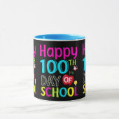 Happy-100-de-dag-van-school Mok (Midden)