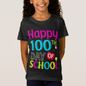 Happy-100-de-dag-van-school T-shirt (Voorkant)