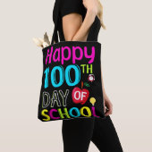 Happy-100-de-dag-van-school Tote Bag (Dichtbij)