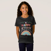 Happy 100ste Dag van School Shirt voor Baby's & Ki (Voorkant volledig)