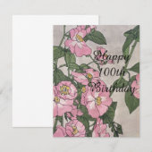 Happy 100th Birthday (Voorkant / Achterkant)