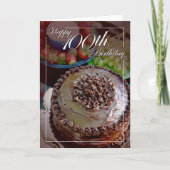 Happy 100th Birthday Kaart (Voorkant)