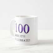 Happy 100th Birthday Koffiemok (Voorkant links)