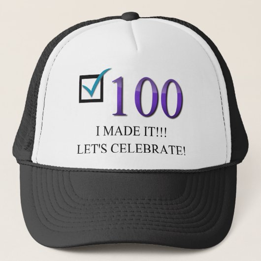Happy 100th Birthday Trucker Pet (Voorkant)