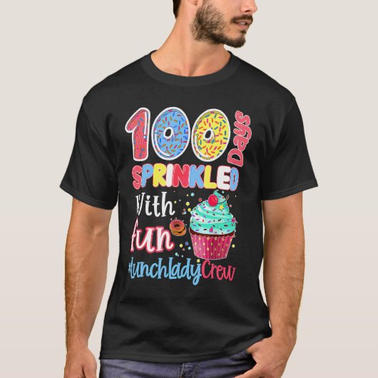 Happy 100th Day At School 100 Days Brighter 2023 L T-shirt (Voorkant)