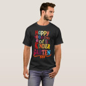 Happy 100th Day of Kindergarten For Student or Tea T-shirt (Voorkant volledig)