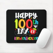 Happy 100th Day Of Kindergarten Funny Teachers Stu Muismat (Met muis)