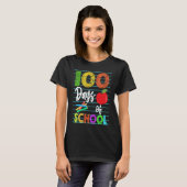 Happy 100th Day of Kindergarten School Teacher Stu T-shirt (Voorkant volledig)