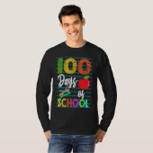 Happy 100th Day of Kindergarten School Teacher Stu T-shirt (Voorkant volledig)