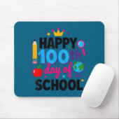 Happy 100th Day Of School 100 Days Smarter Teacher Muismat (Met muis)