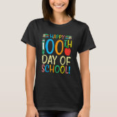 Happy 100th Day Of School 100 Days Smarter Teacher T-shirt (Voorkant)