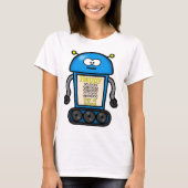 Happy 100th Day of School Binary T-shirt (Voorkant)