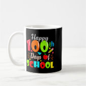 Happy 100th Day Of School Funny Teachers Sudents K Koffiemok (Links)