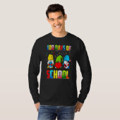 Happy 100th Day of School Three Gnomen Virtual Tea T-shirt (Voorkant volledig)