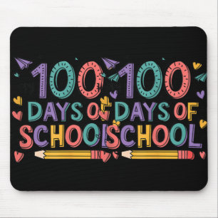 Happy 100th Day School Schattige 100 dagen Docente Muismat