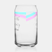 Happy 10th anniversary simple minimal wedding name blikvorm glas (Links)