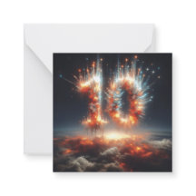 Happy 10th B-Day Wenskaart