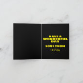 Happy 10th Birthday Card Feestdagen Kaart (Binnen)