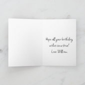 Happy 10th Birthday Kaart (Binnen)