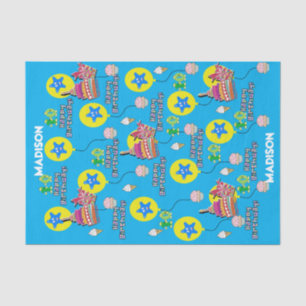 Happy 10th Birthday Tissue Paper #10 Blue Tissuepapier