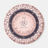 Happy 10th Jubileum Magneet (Voorkant)