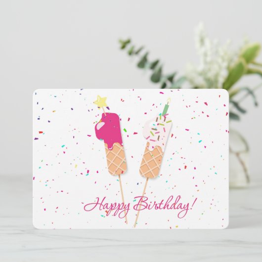 Happy 11th Birthday Feestdagenkaart (Staand voorkant)