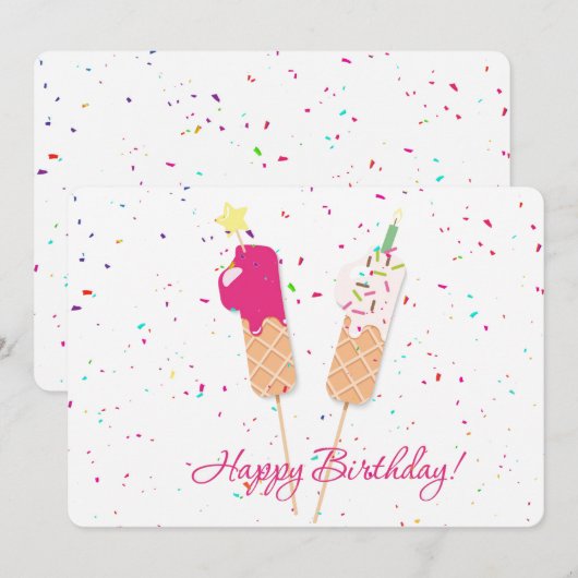 Happy 11th Birthday Feestdagenkaart (Voorkant / Achterkant)