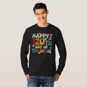 Happy 120th Day of 7th Grade Teacher or Student Gr T-shirt (Voorkant volledig)