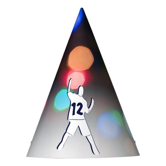 Happy 12th Birthday Dance Feesthoedjes (Voorkant)