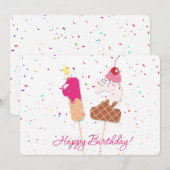 Happy 12th Birthday Feestdagenkaart (Voorkant / Achterkant)