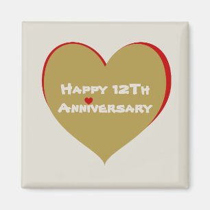 Happy 12th Jubileum Magneet